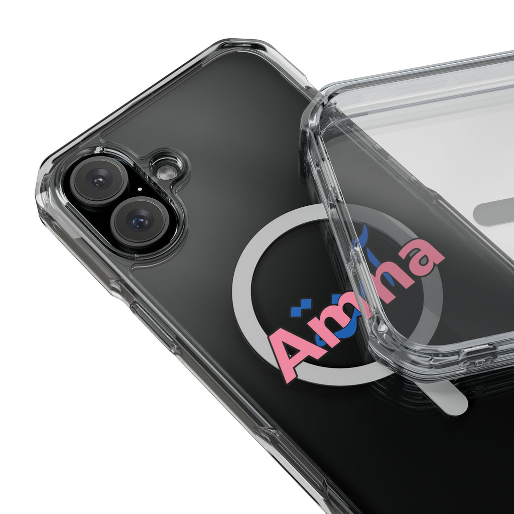 Amna Magnetic Clear iPhone Case
