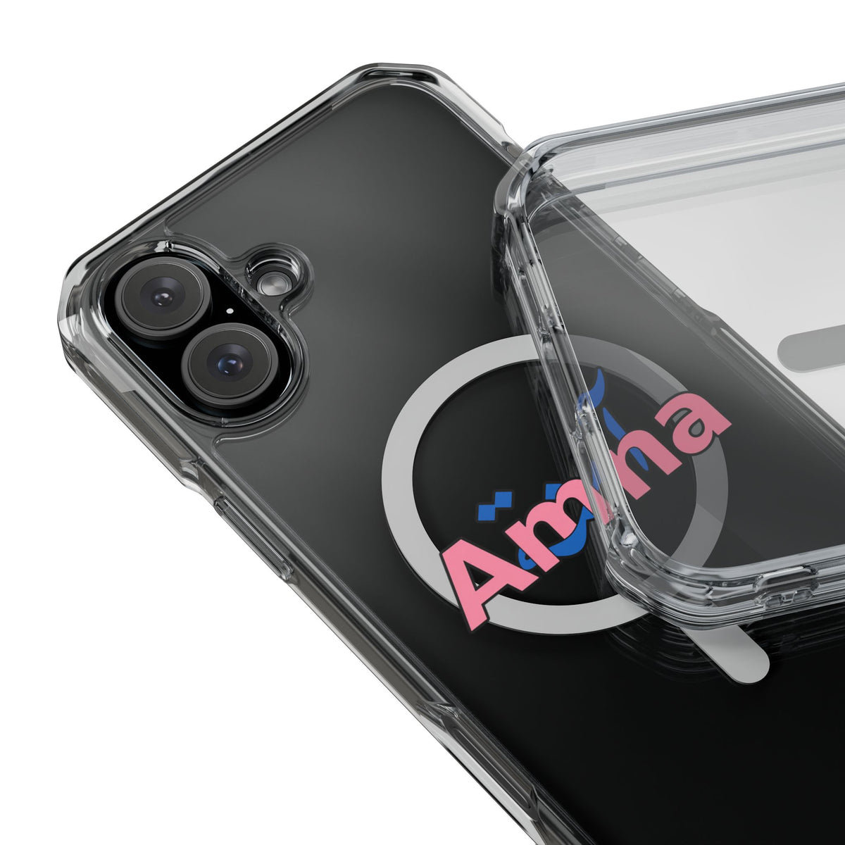 Amna Magnetic Clear iPhone Case