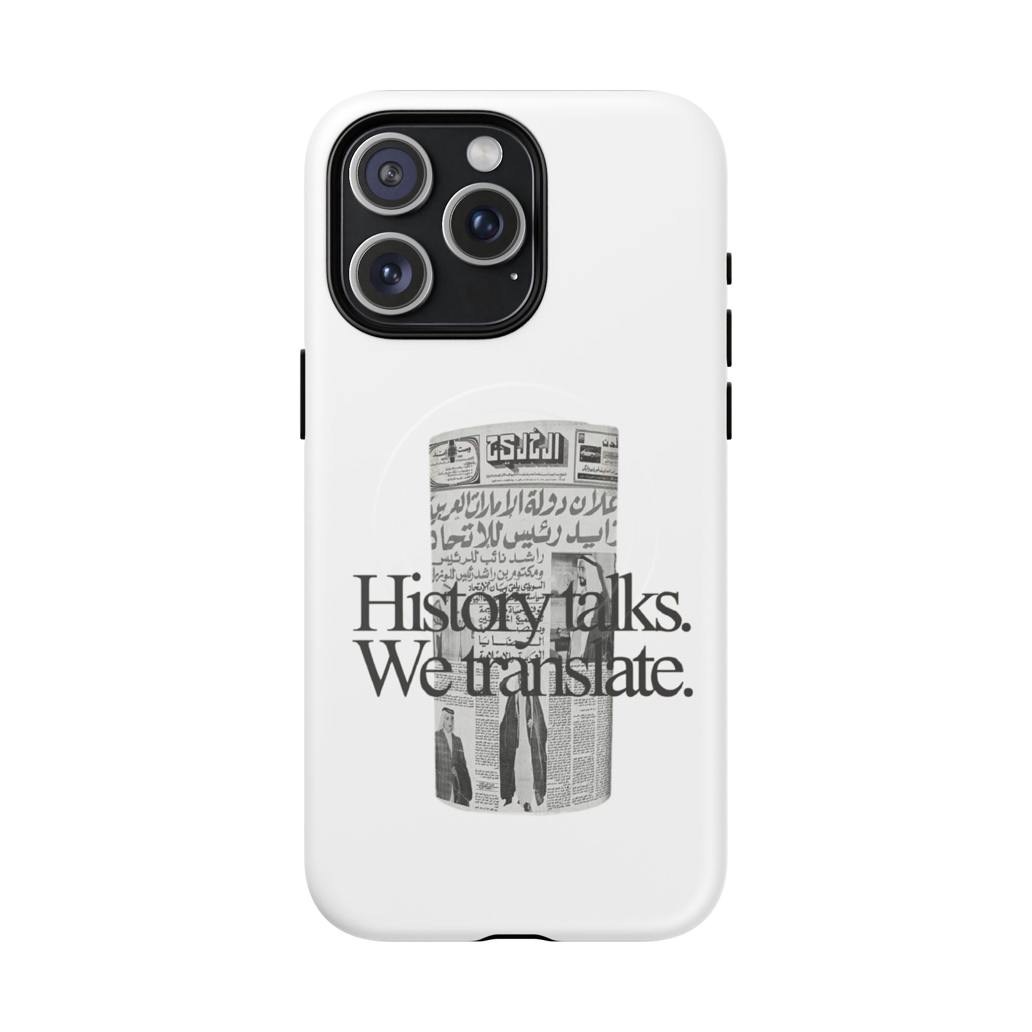 SAEVO UAE History Magnetic iPhone Case