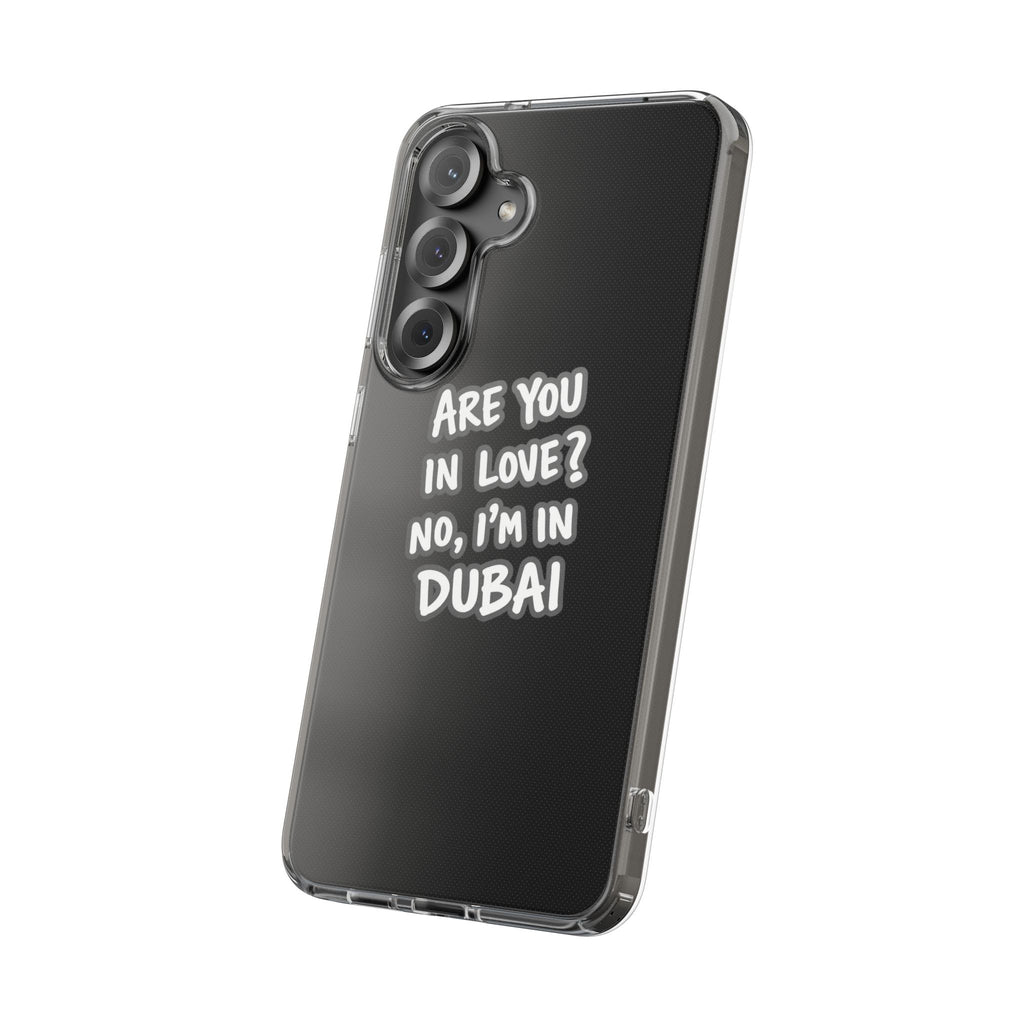 Dubai Love Clear Impact-Resistant Case