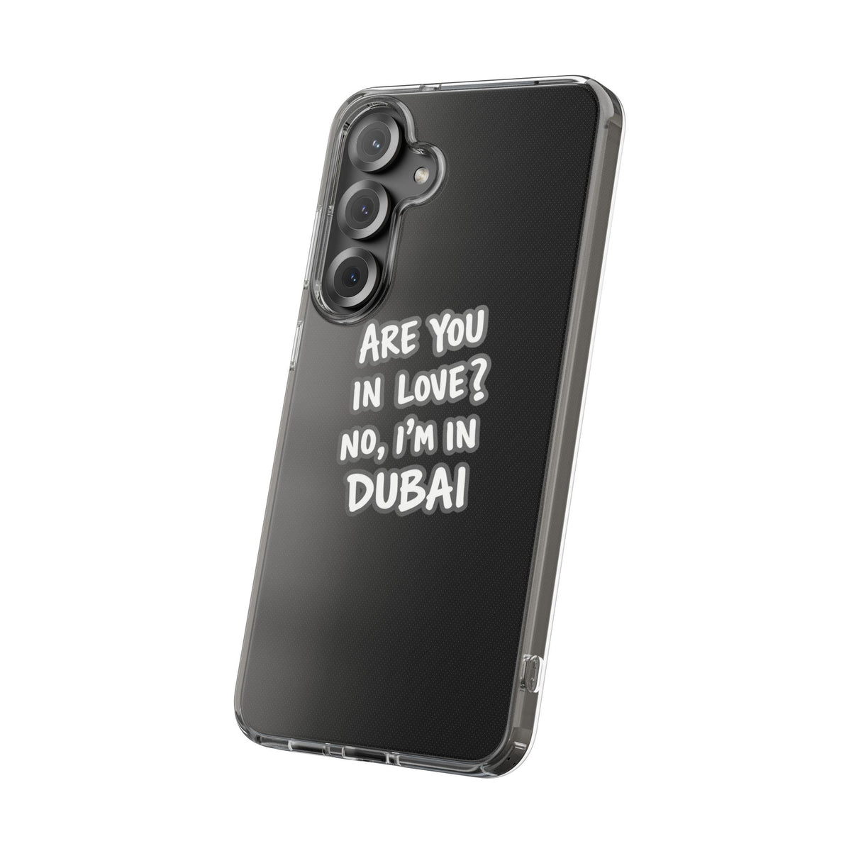 Dubai Love Clear Impact-Resistant Case