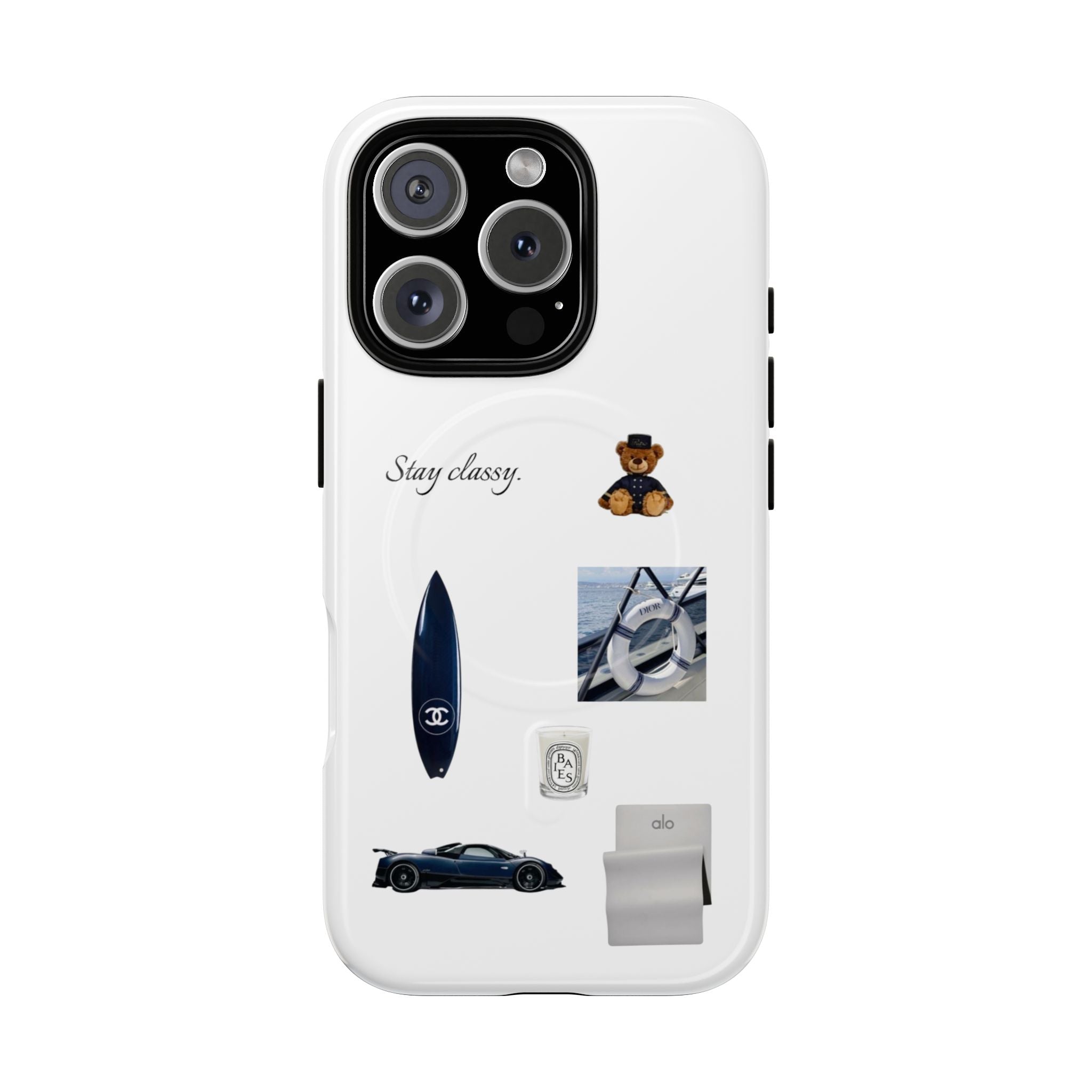 SAEVO Stay Classy Magnetic iPhone Case