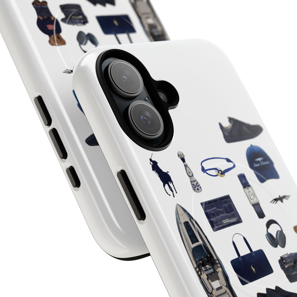 SAEVO Riviera Blue Magnetic iPhone Case