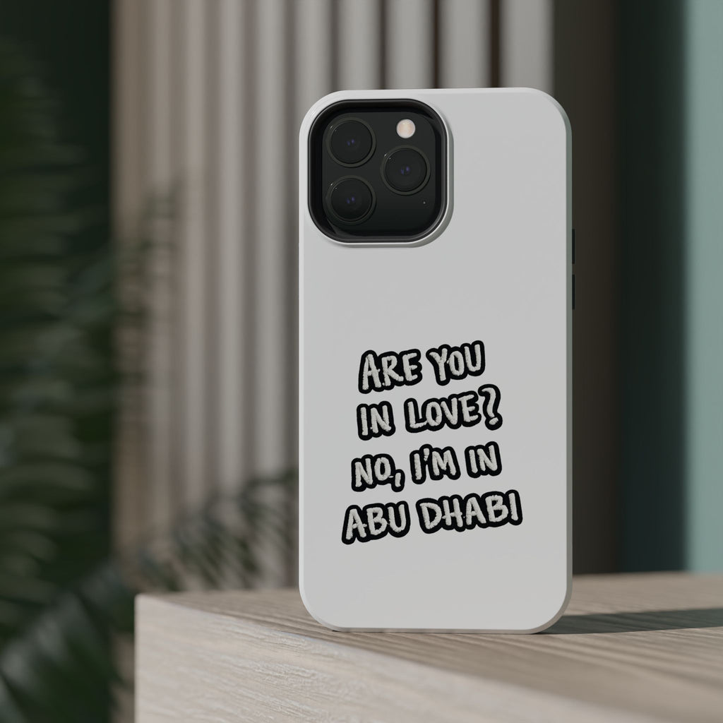 Abu Dhabi Love Magnetic Impact-Resistant Case