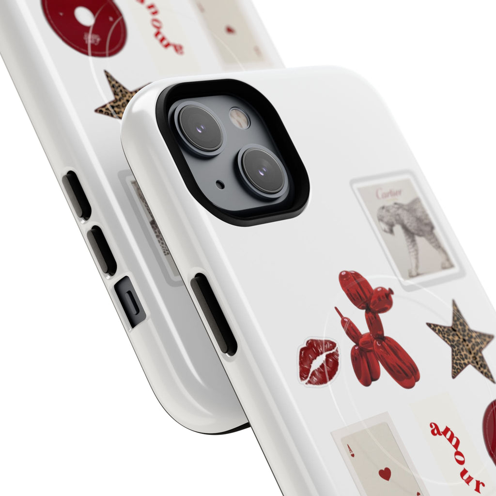 SAEVO Crimson Instinct Magnetic iPhone Case