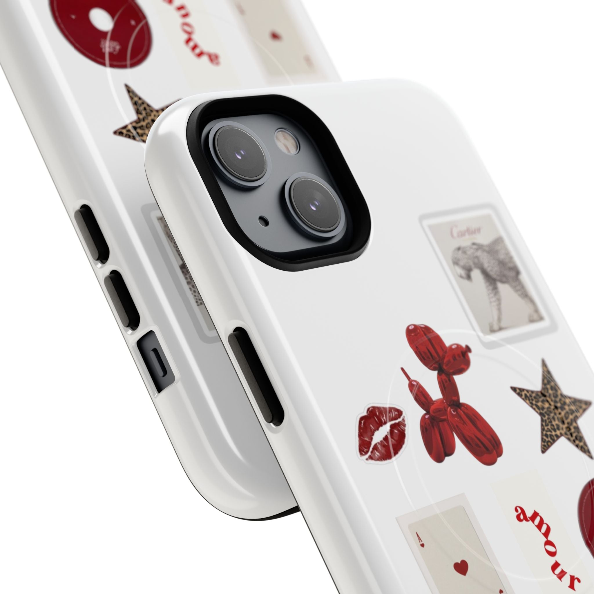 SAEVO Crimson Instinct Magnetic iPhone Case