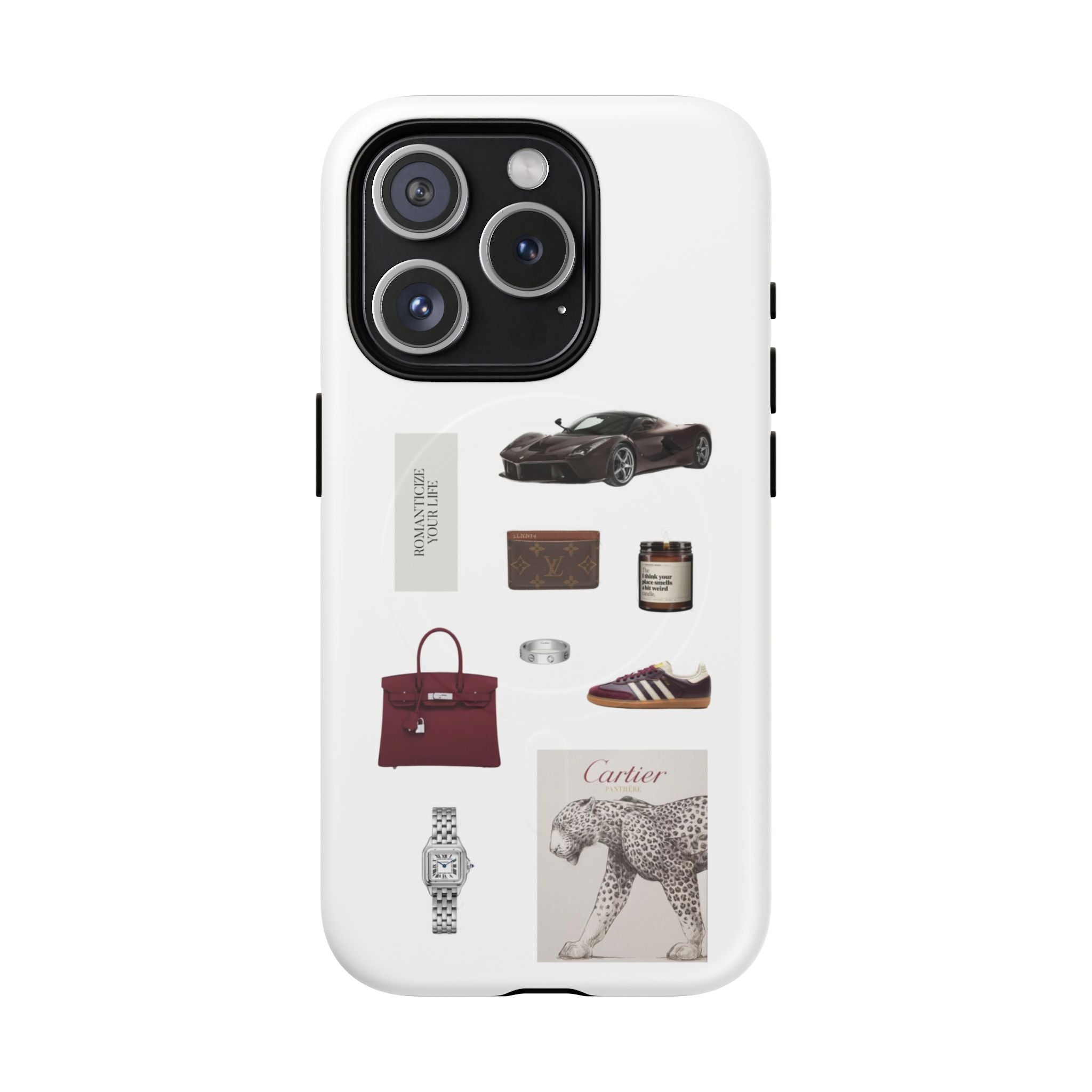SAEVO Bordeaux Luxe Magnetic iPhone Case