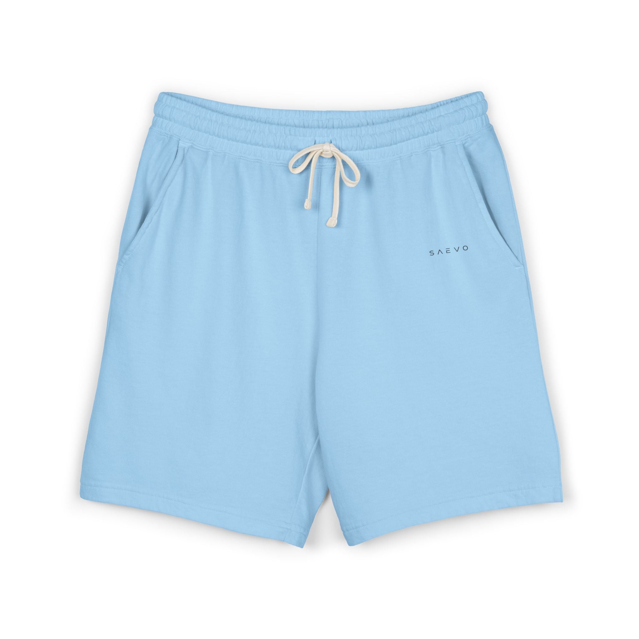 SAEVO Garment-Dyed Fleece Sweat Shorts