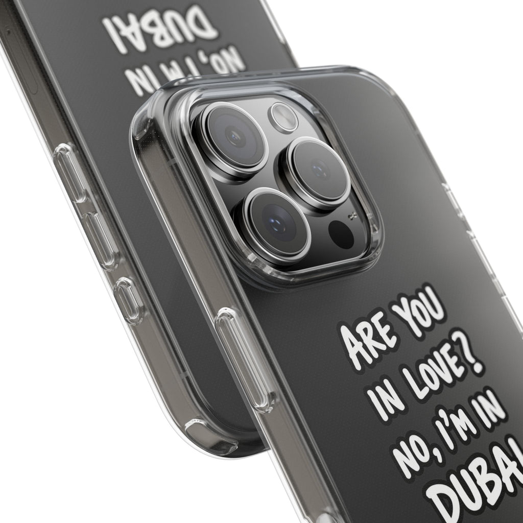 Dubai Love Clear Impact-Resistant Case