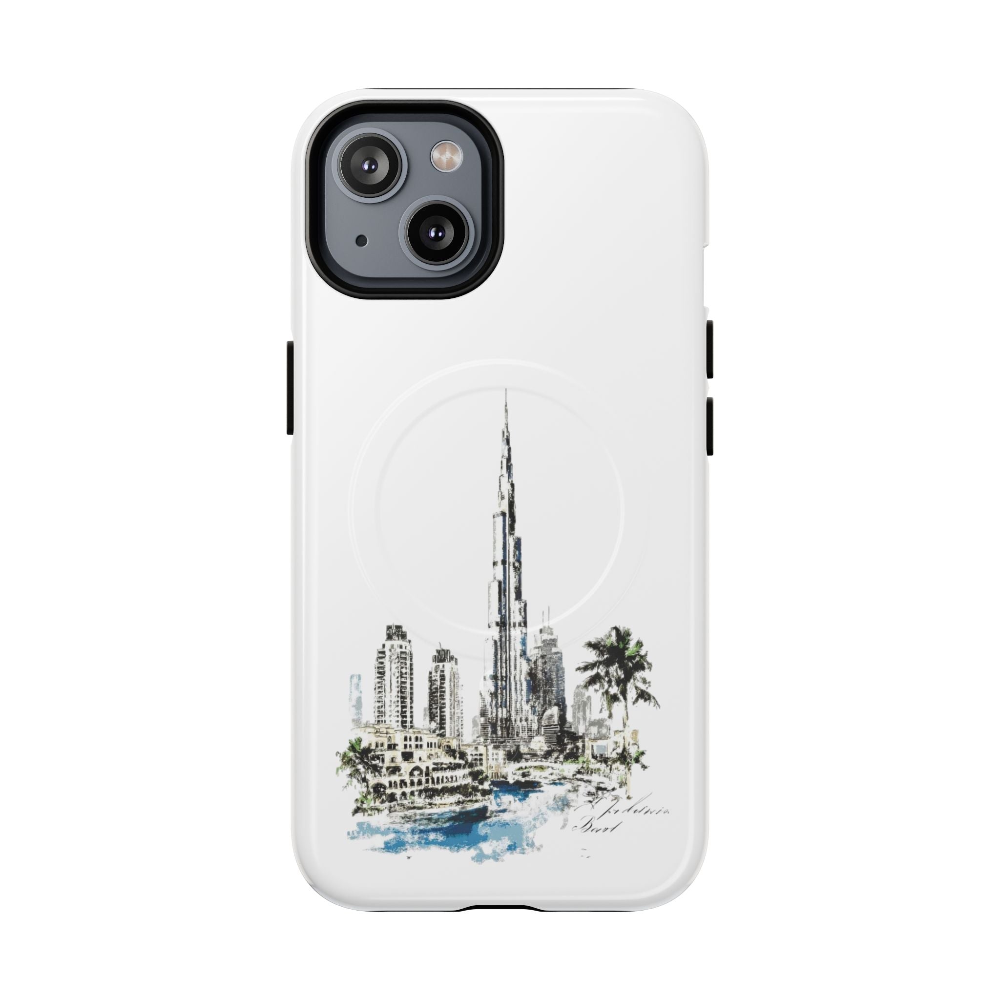 SAEVO Burj Khalifa Magnetic iPhone Case