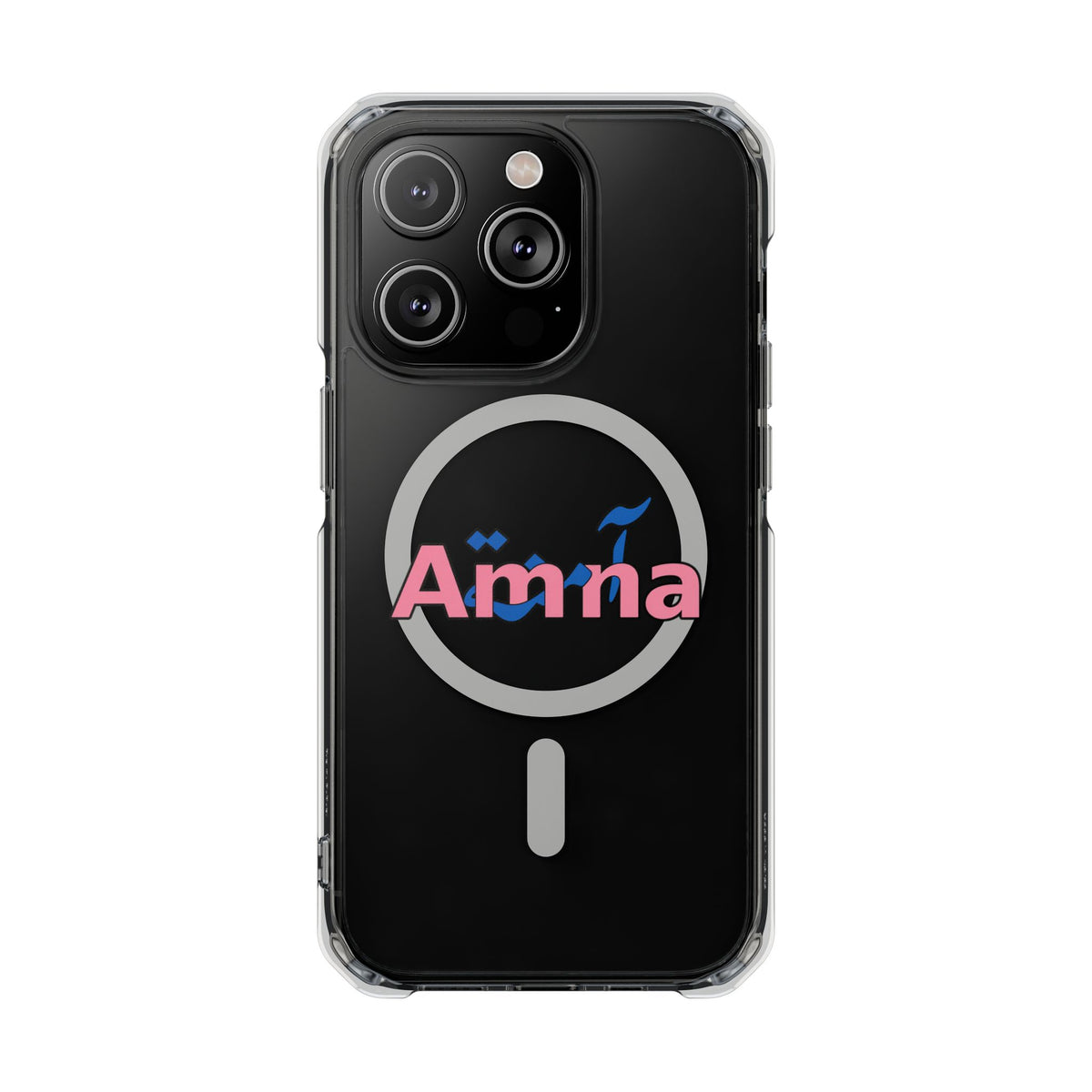 Amna Magnetic Clear iPhone Case