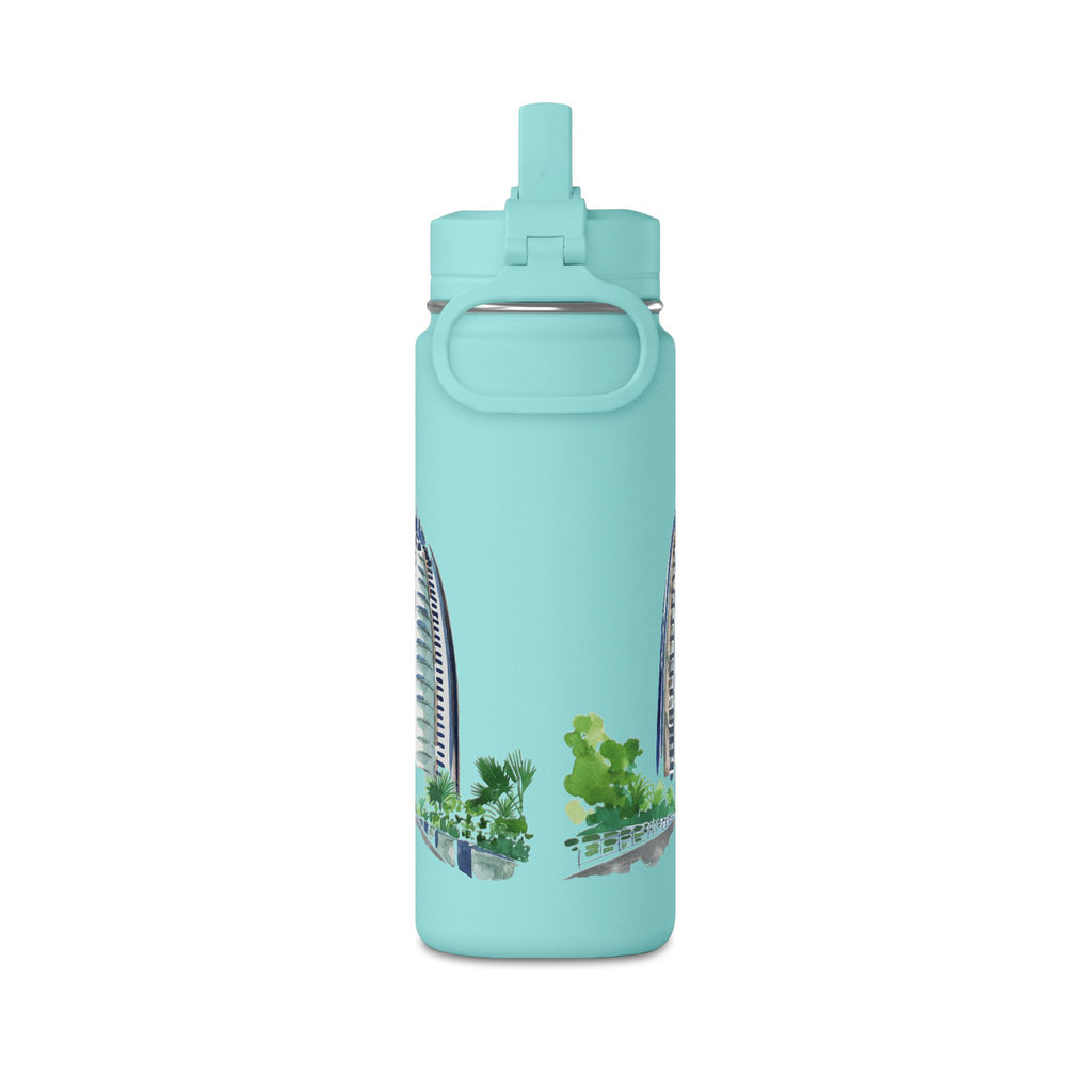 SAEVO Burj Al Arab Watercolor Mini Water Bottle – 0.6L