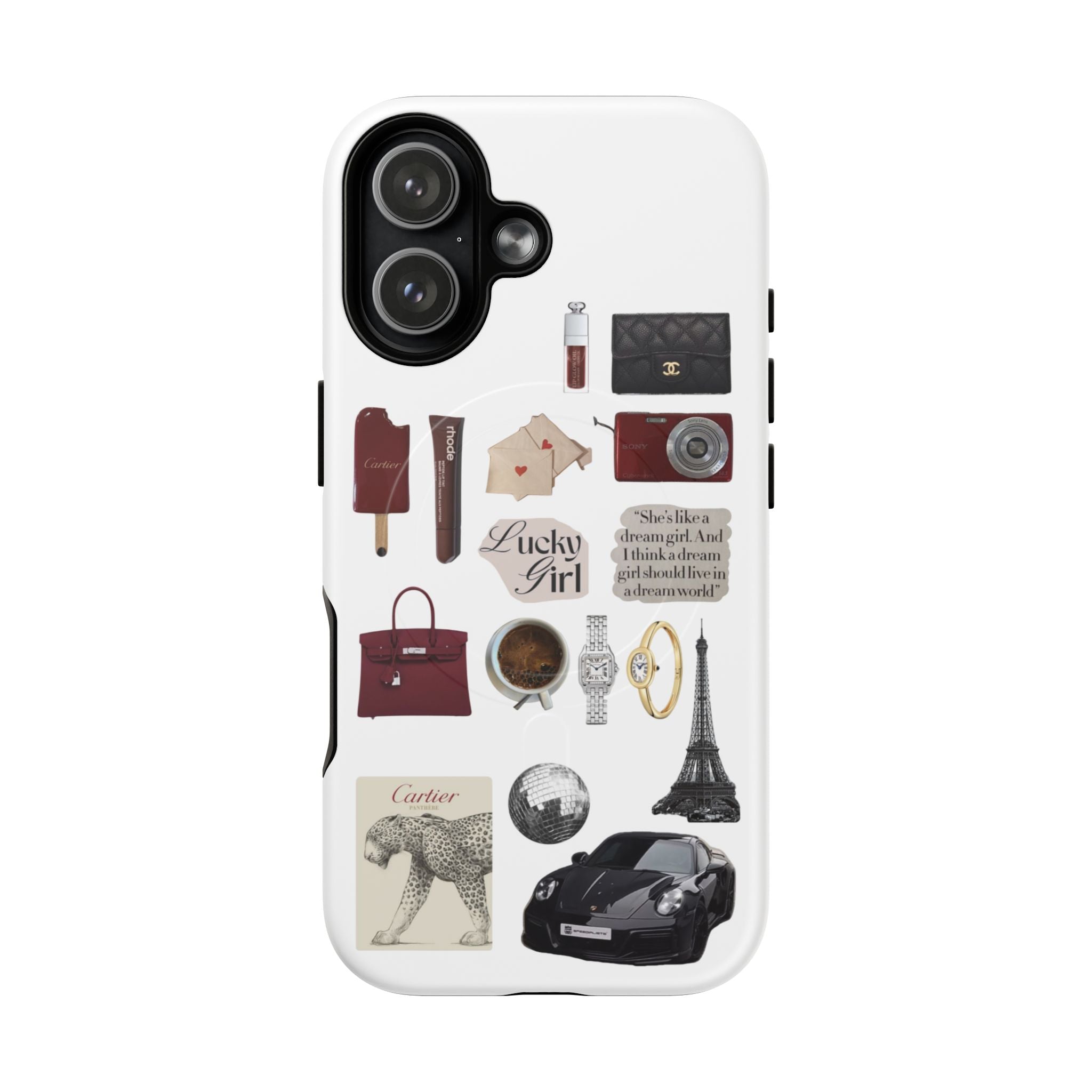 SAEVO Rouge Muse Magnetic iPhone Case