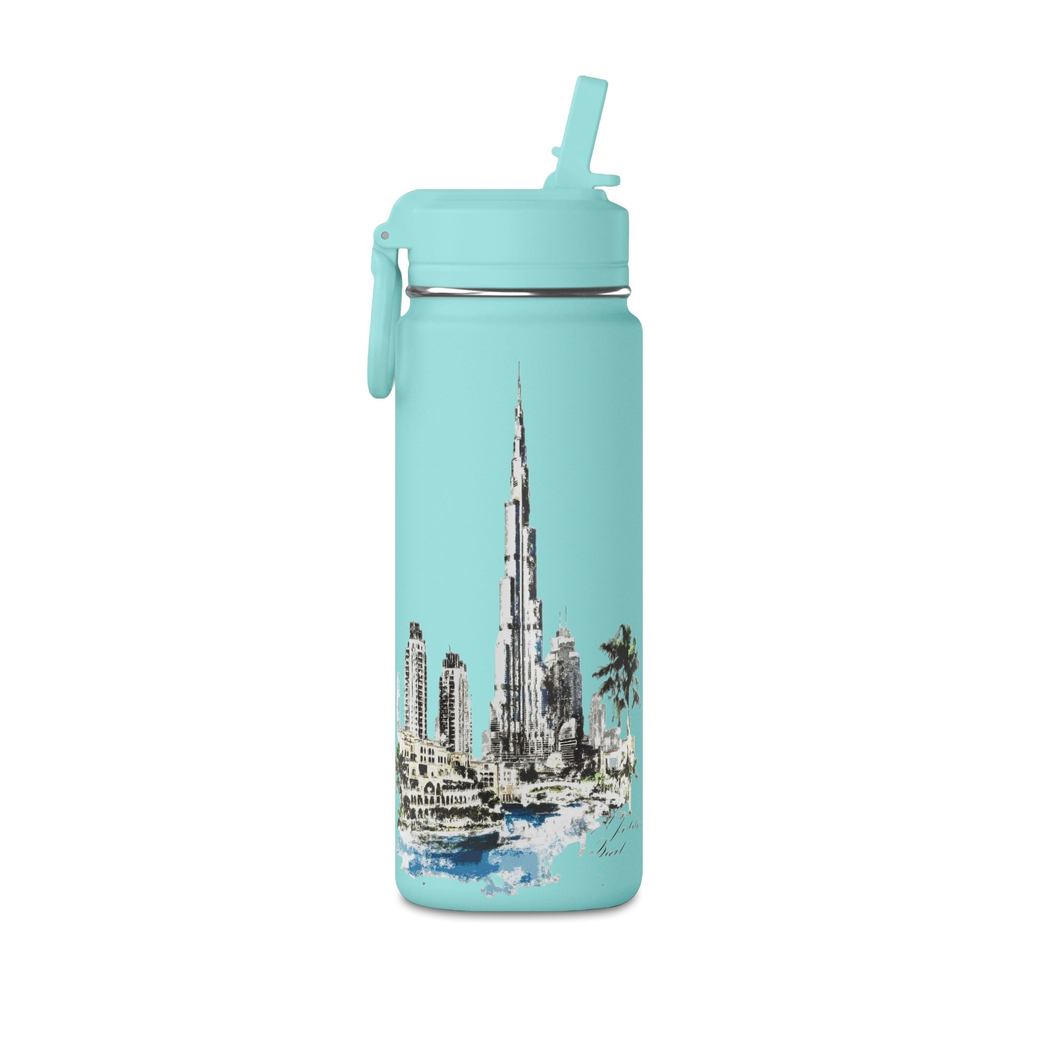 SAEVO Burj Khalifa Mini Water Bottle – 0.6L