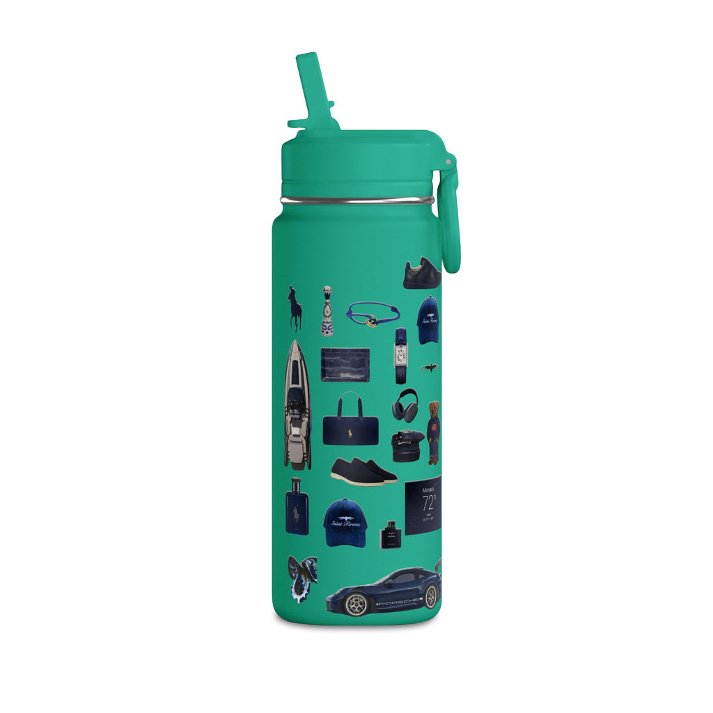 SAEVO Riviera Blue Mini Water Bottle – 0.6L