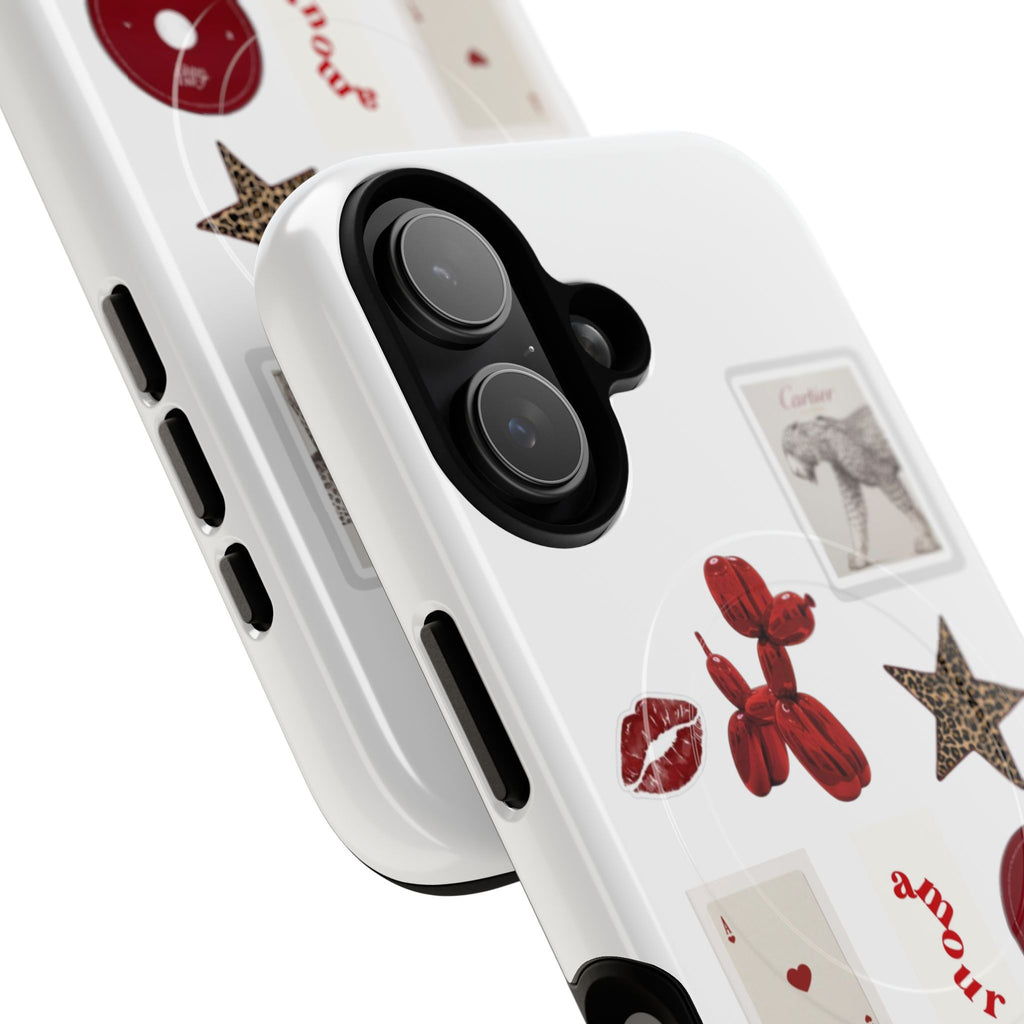 SAEVO Crimson Instinct Magnetic iPhone Case