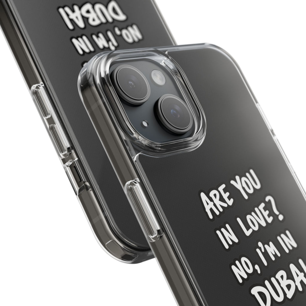 Dubai Love Clear Impact-Resistant Case