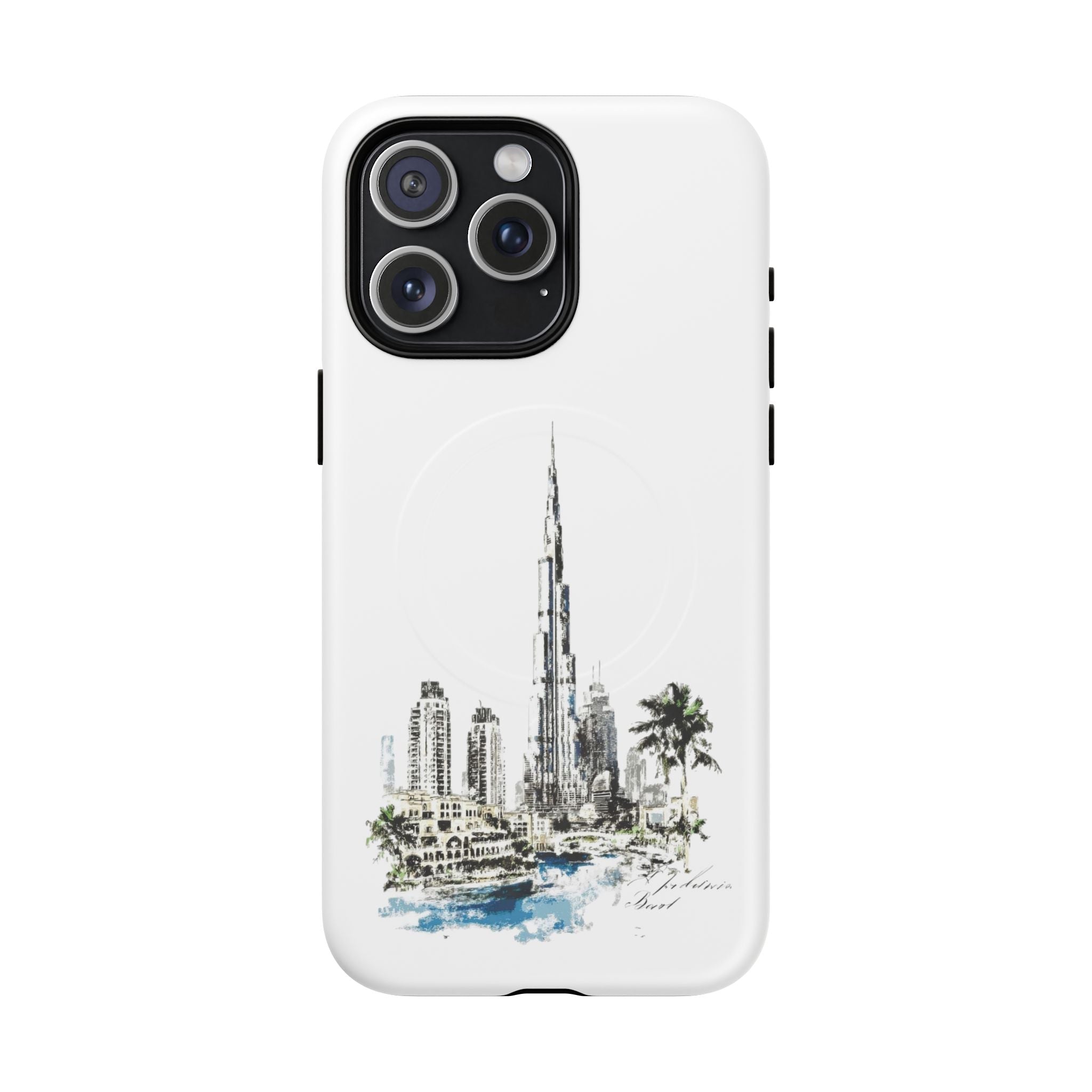 SAEVO Burj Khalifa Magnetic iPhone Case