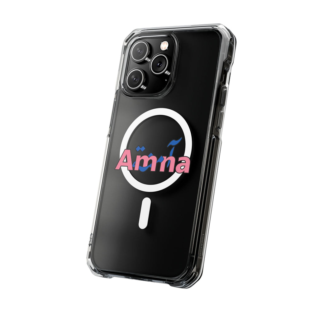 Amna Magnetic Clear iPhone Case