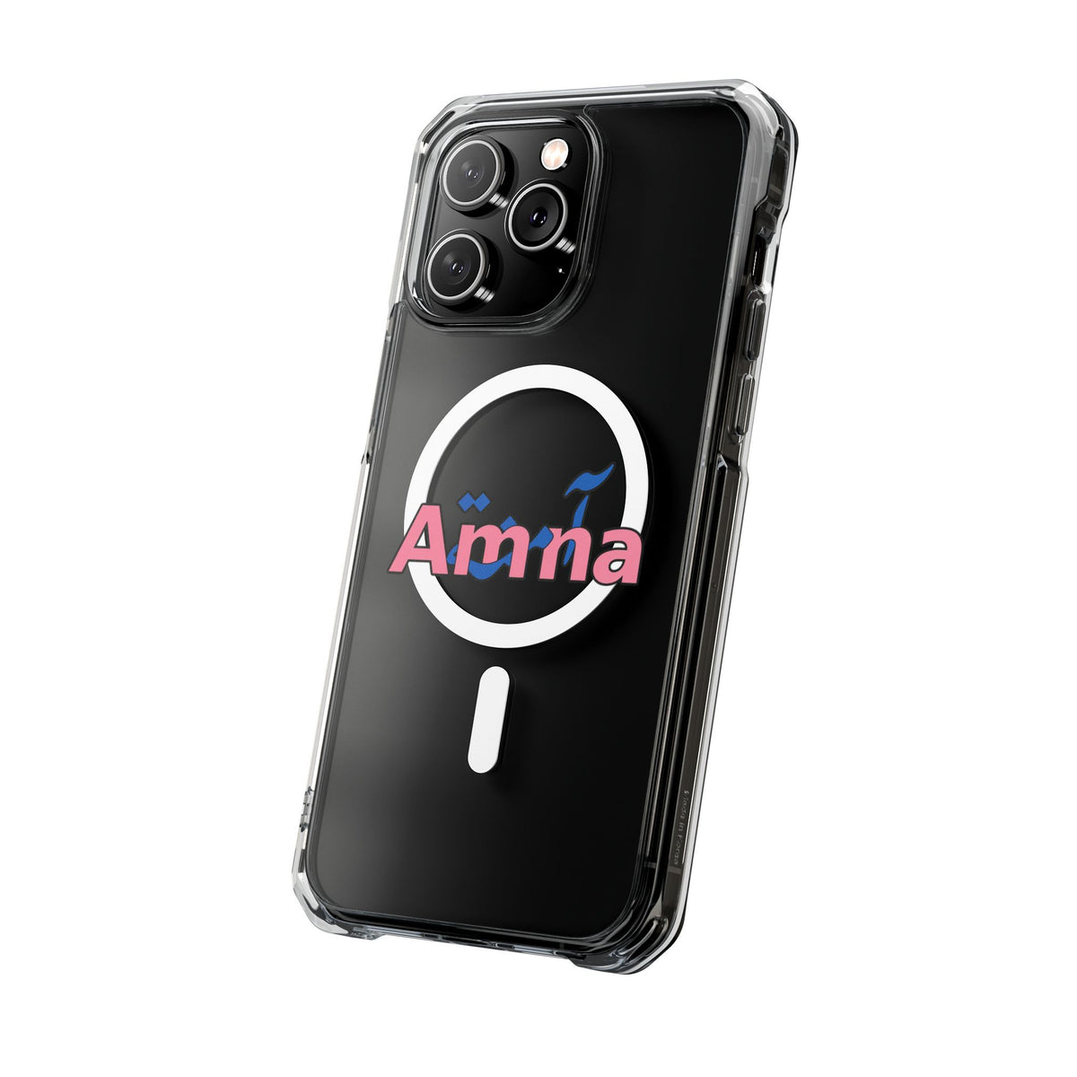 Amna Magnetic Clear iPhone Case