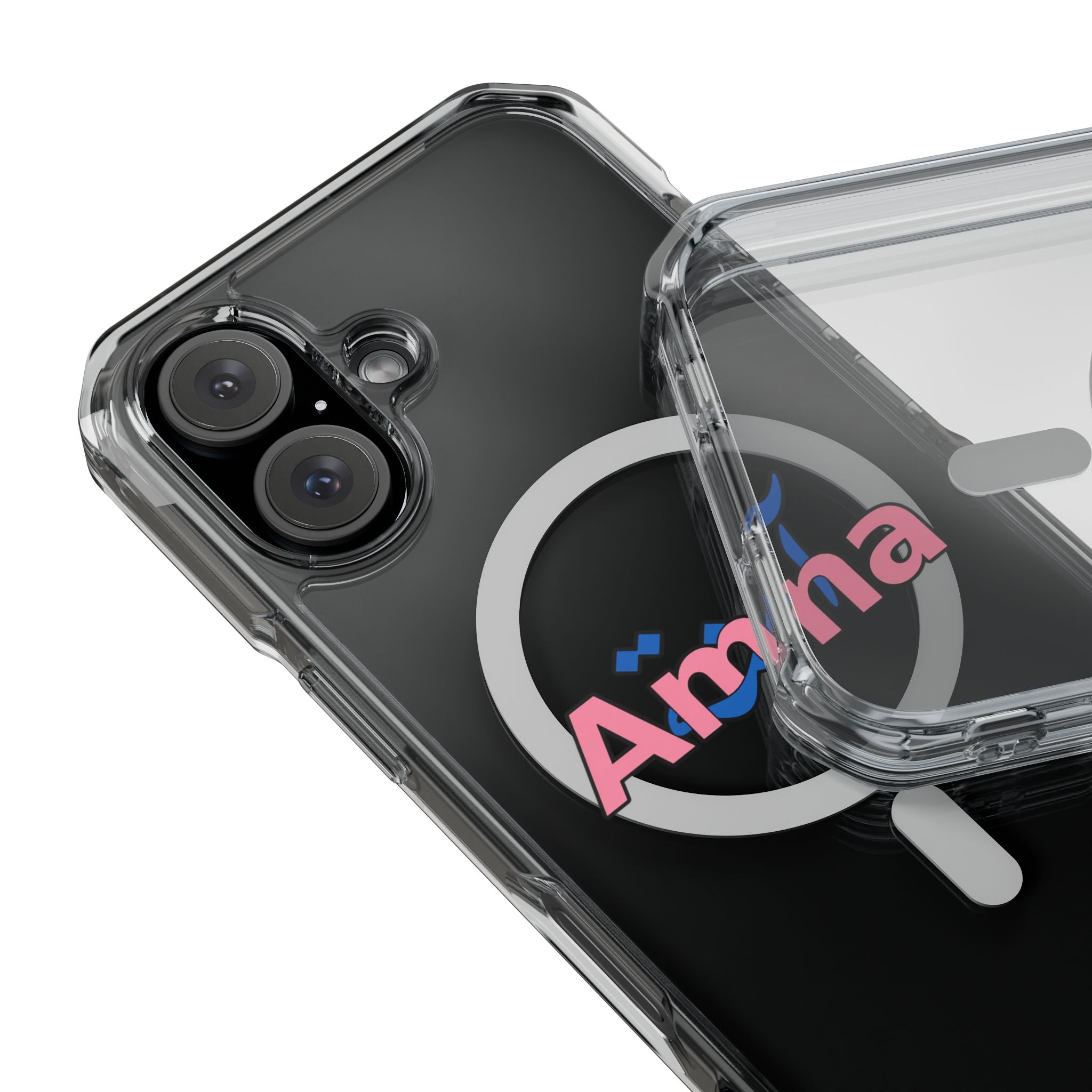 Amna Magnetic Clear iPhone Case