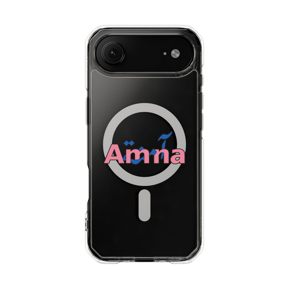 Amna Magnetic Clear iPhone Case