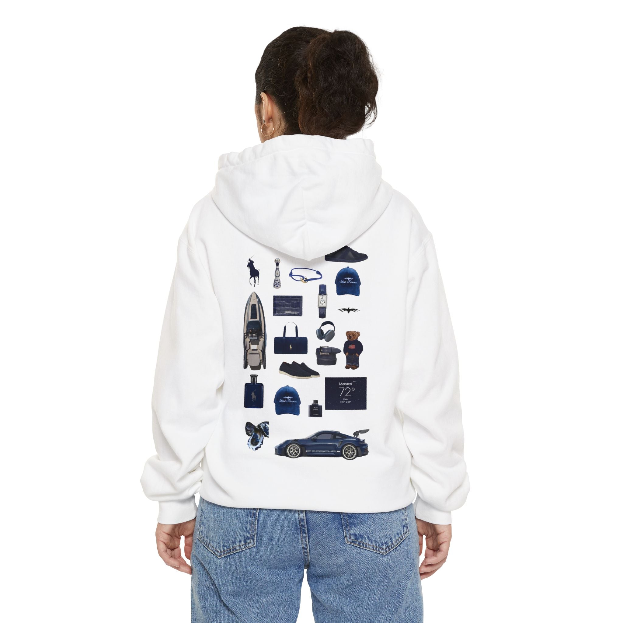 SAEVO Riviera Blue Hoodie
