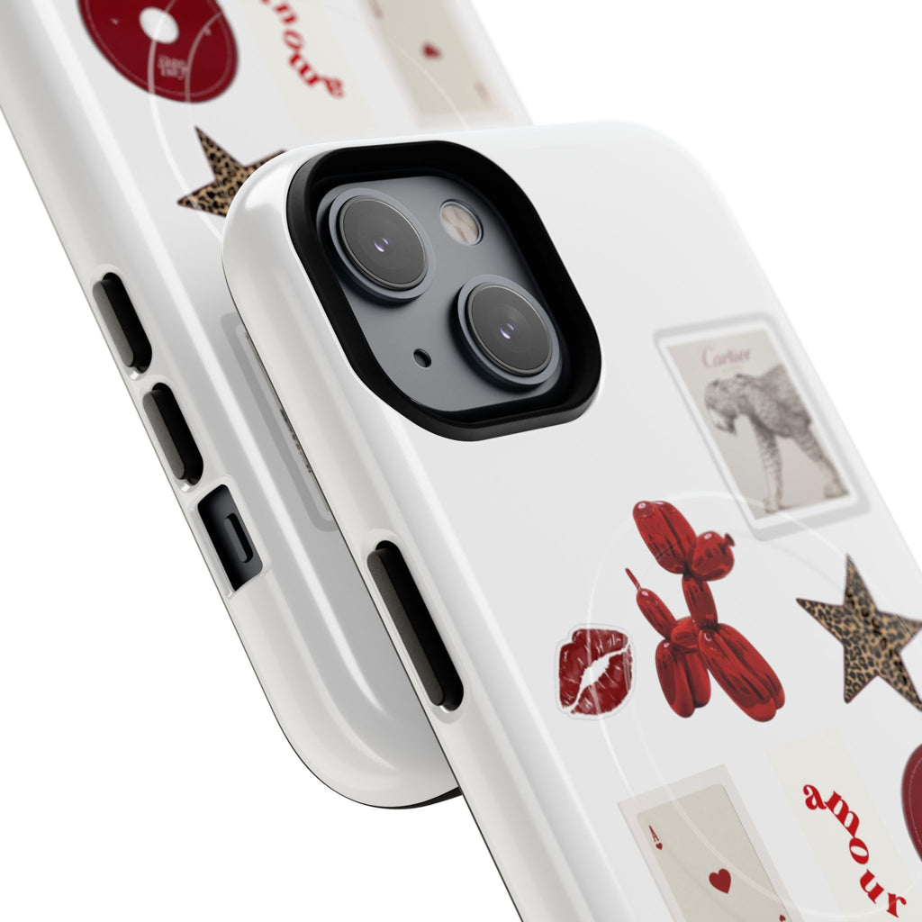 SAEVO Crimson Instinct Magnetic iPhone Case
