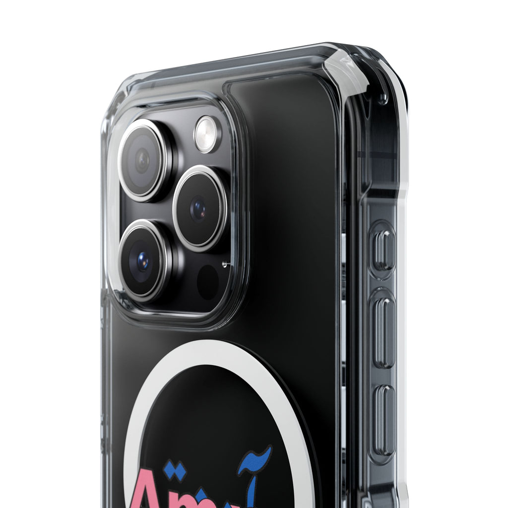 Amna Magnetic Clear iPhone Case