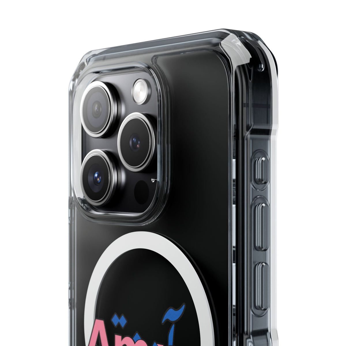 Amna Magnetic Clear iPhone Case