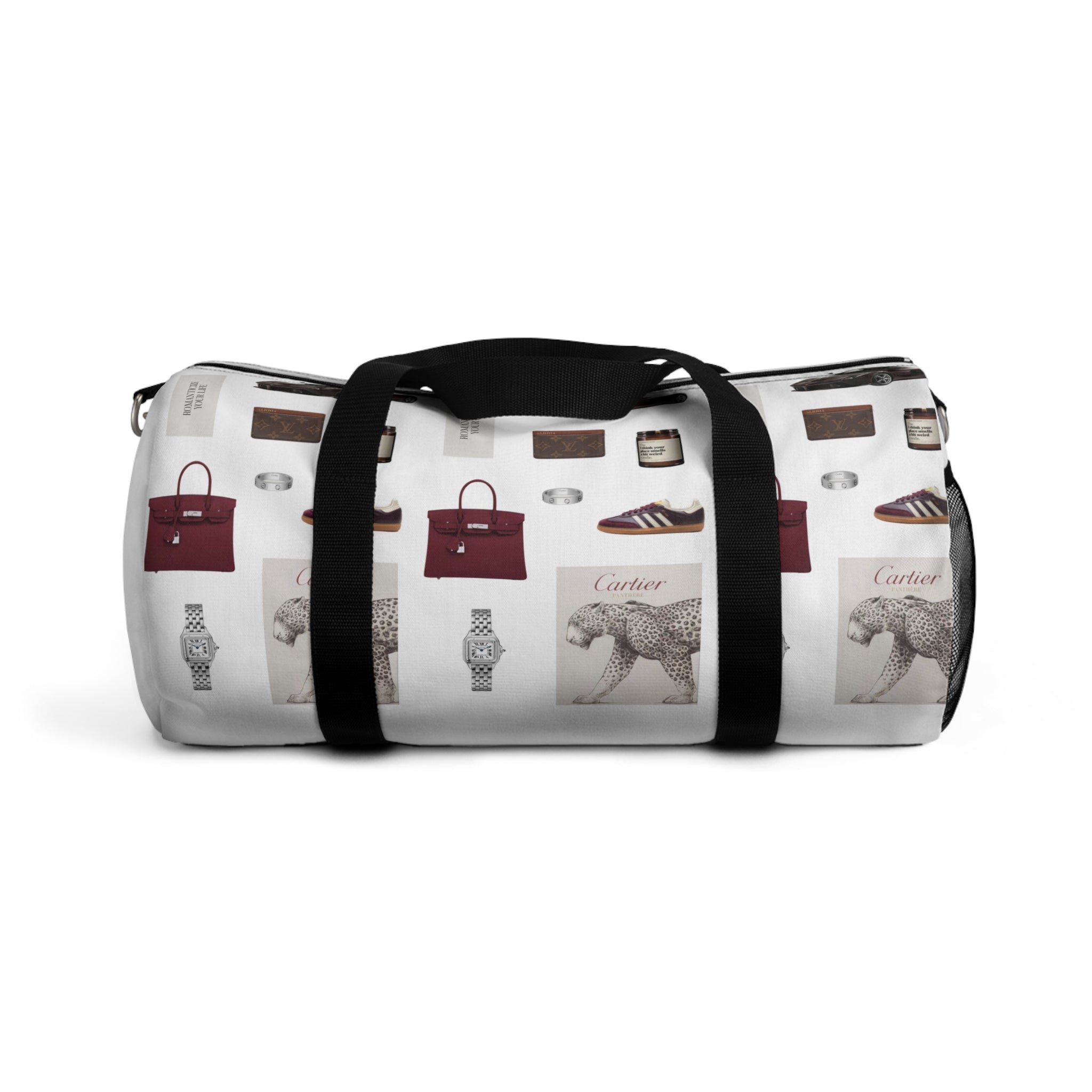 SAEVO Bordeaux Luxe Duffel Bag