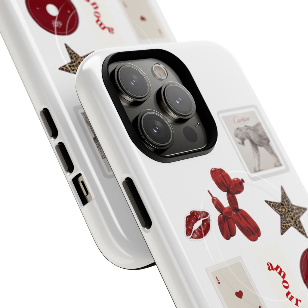SAEVO Crimson Instinct Magnetic iPhone Case