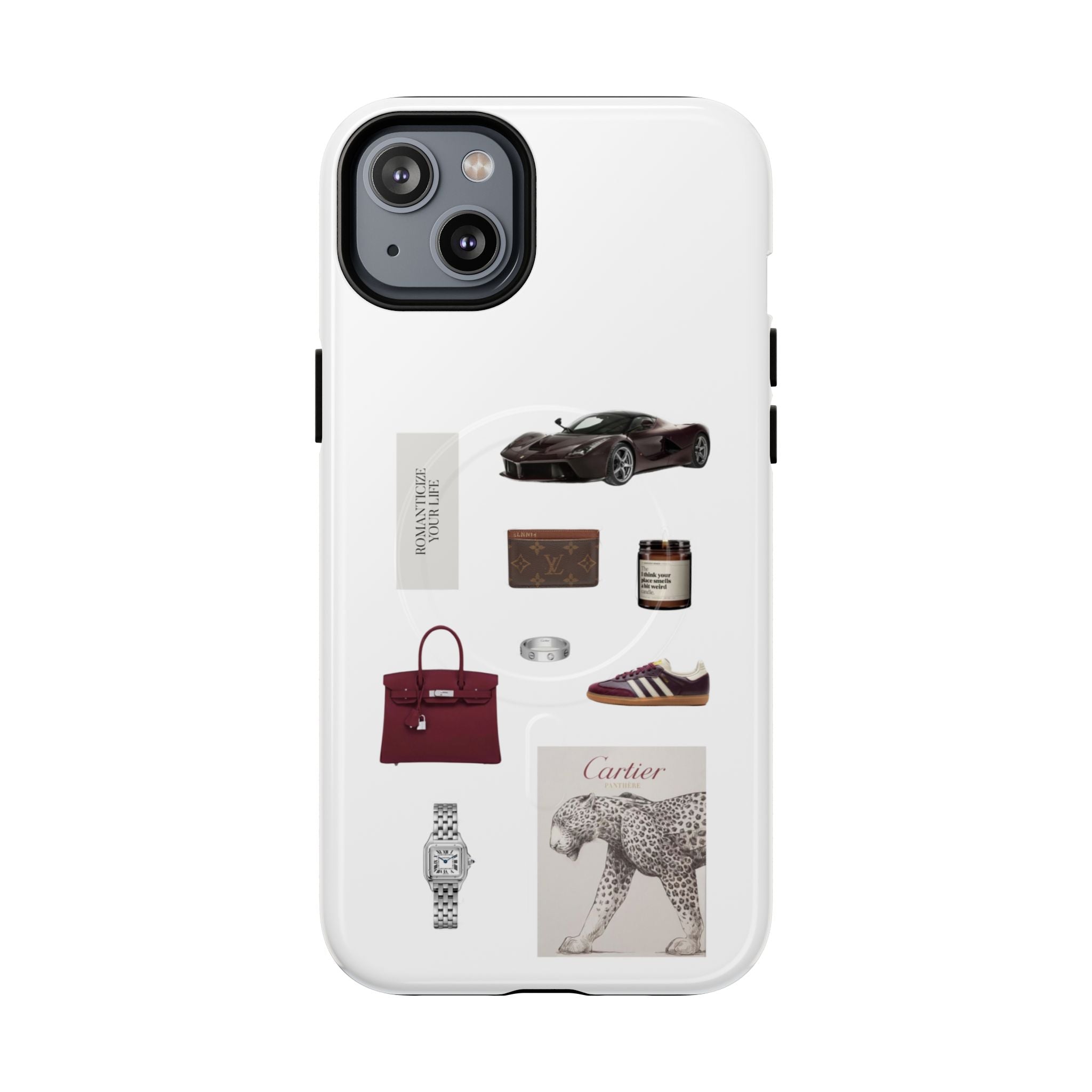 SAEVO Bordeaux Luxe Magnetic iPhone Case