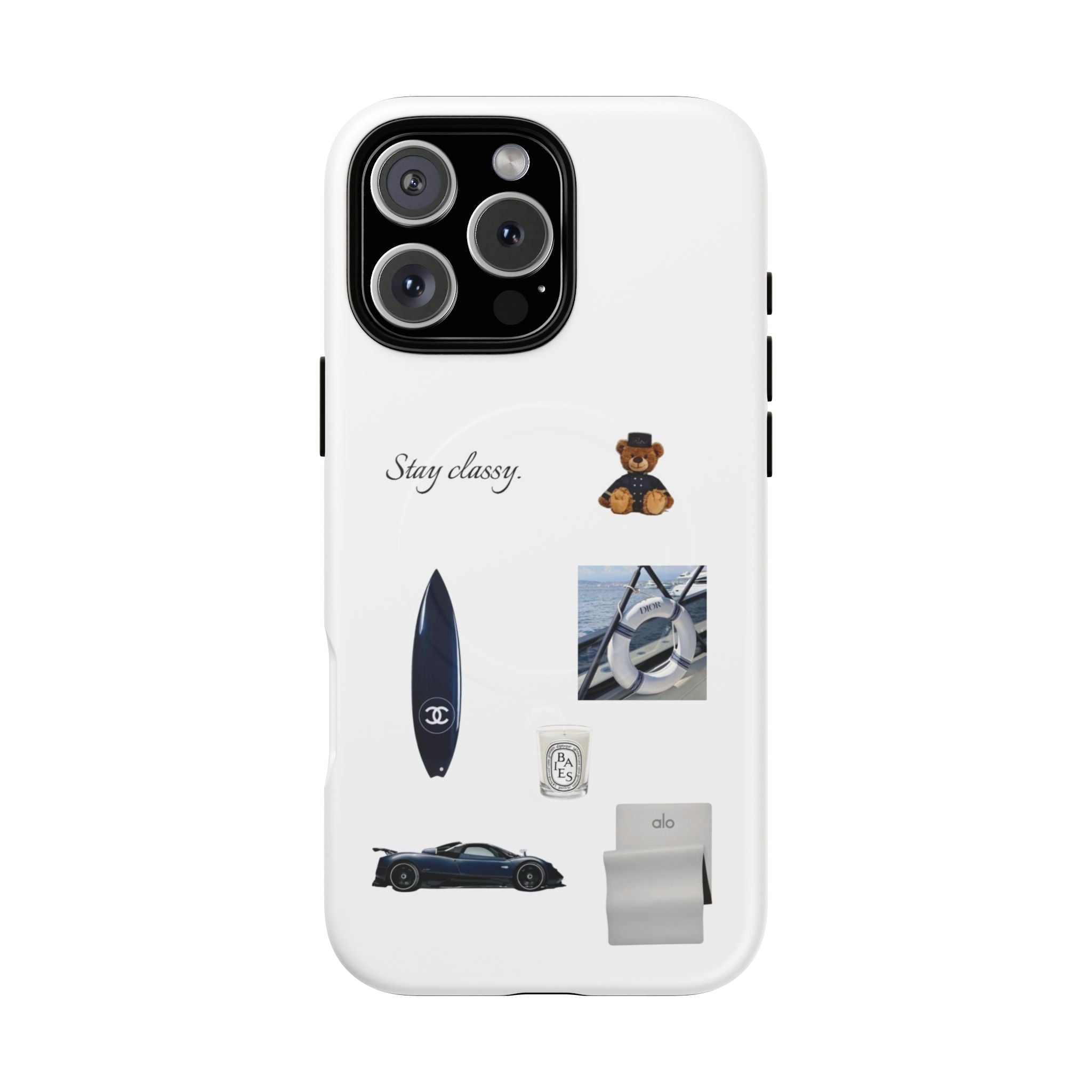 SAEVO Stay Classy Magnetic iPhone Case