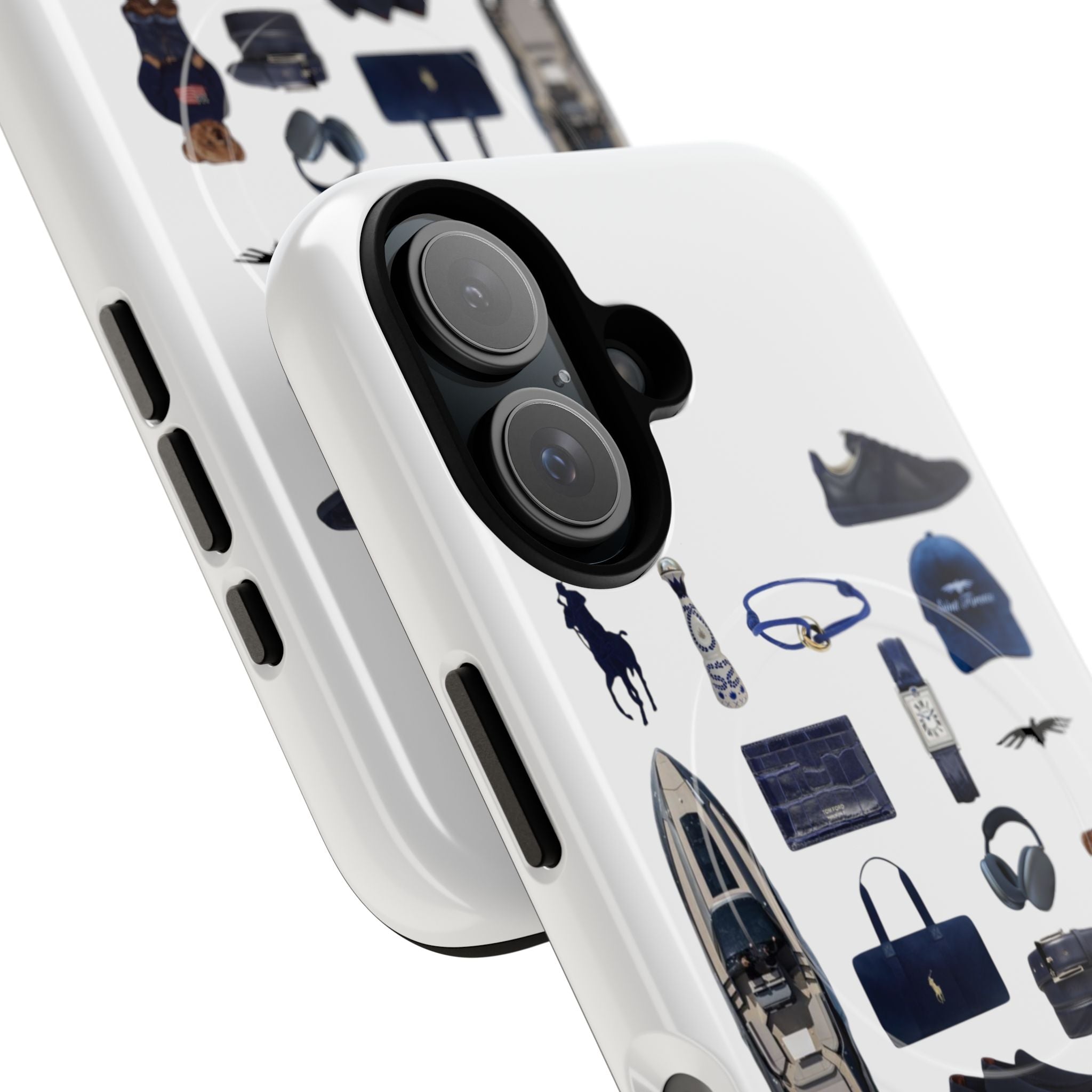 SAEVO Riviera Blue Magnetic iPhone Case