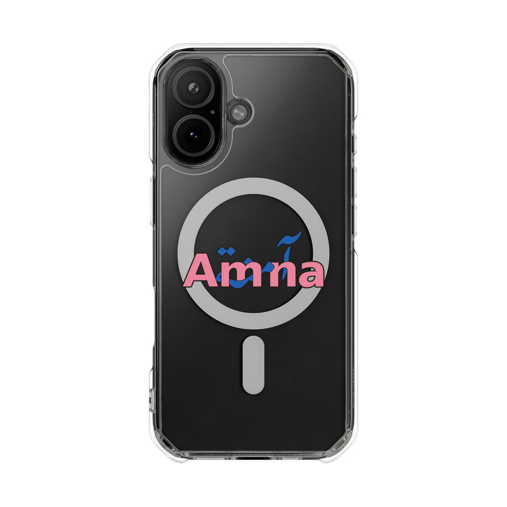 Amna Magnetic Clear iPhone Case