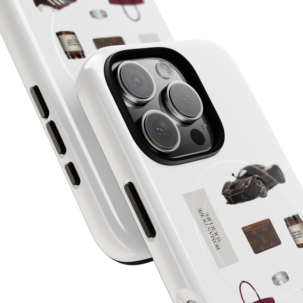 SAEVO Bordeaux Luxe Magnetic iPhone Case
