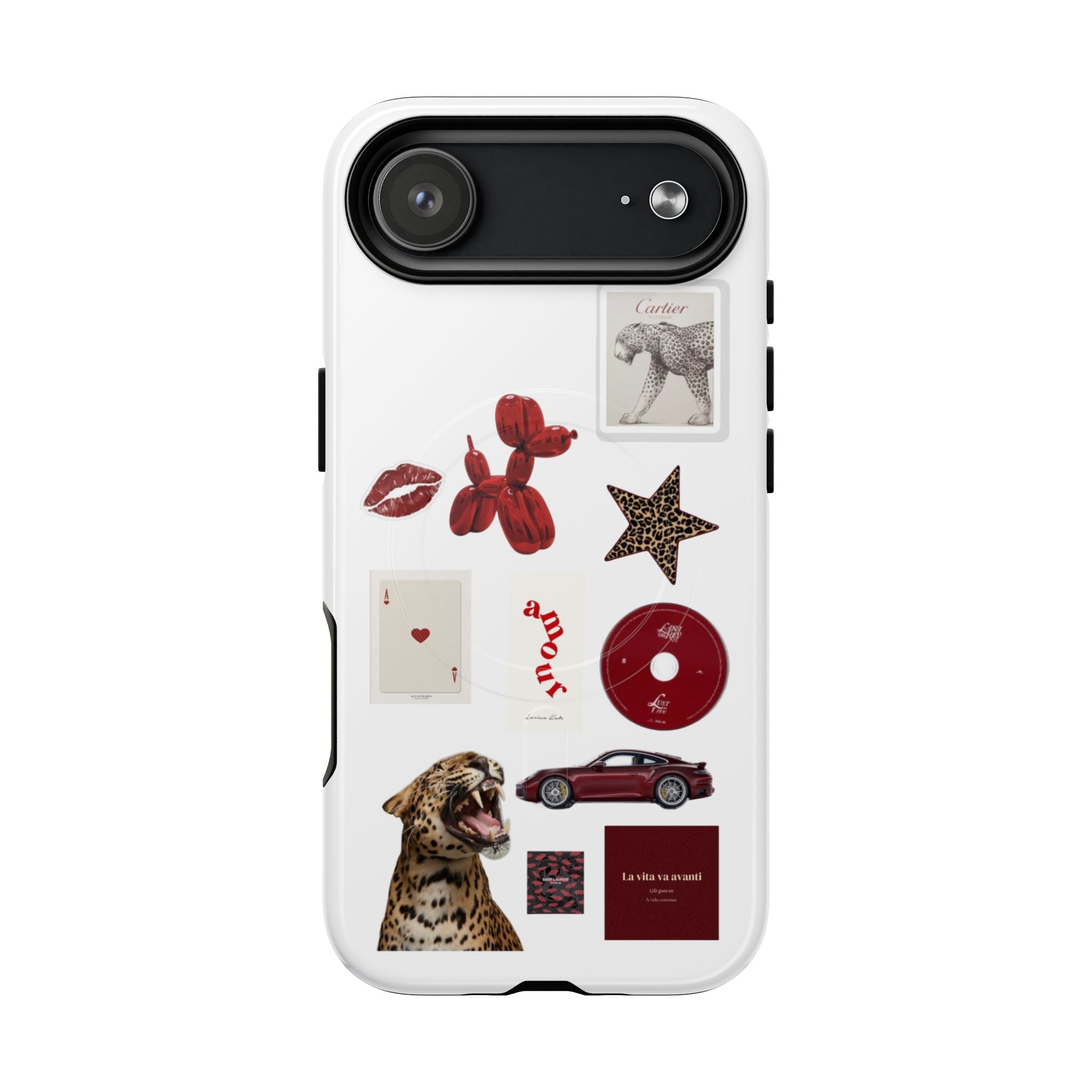SAEVO Crimson Instinct Magnetic iPhone Case