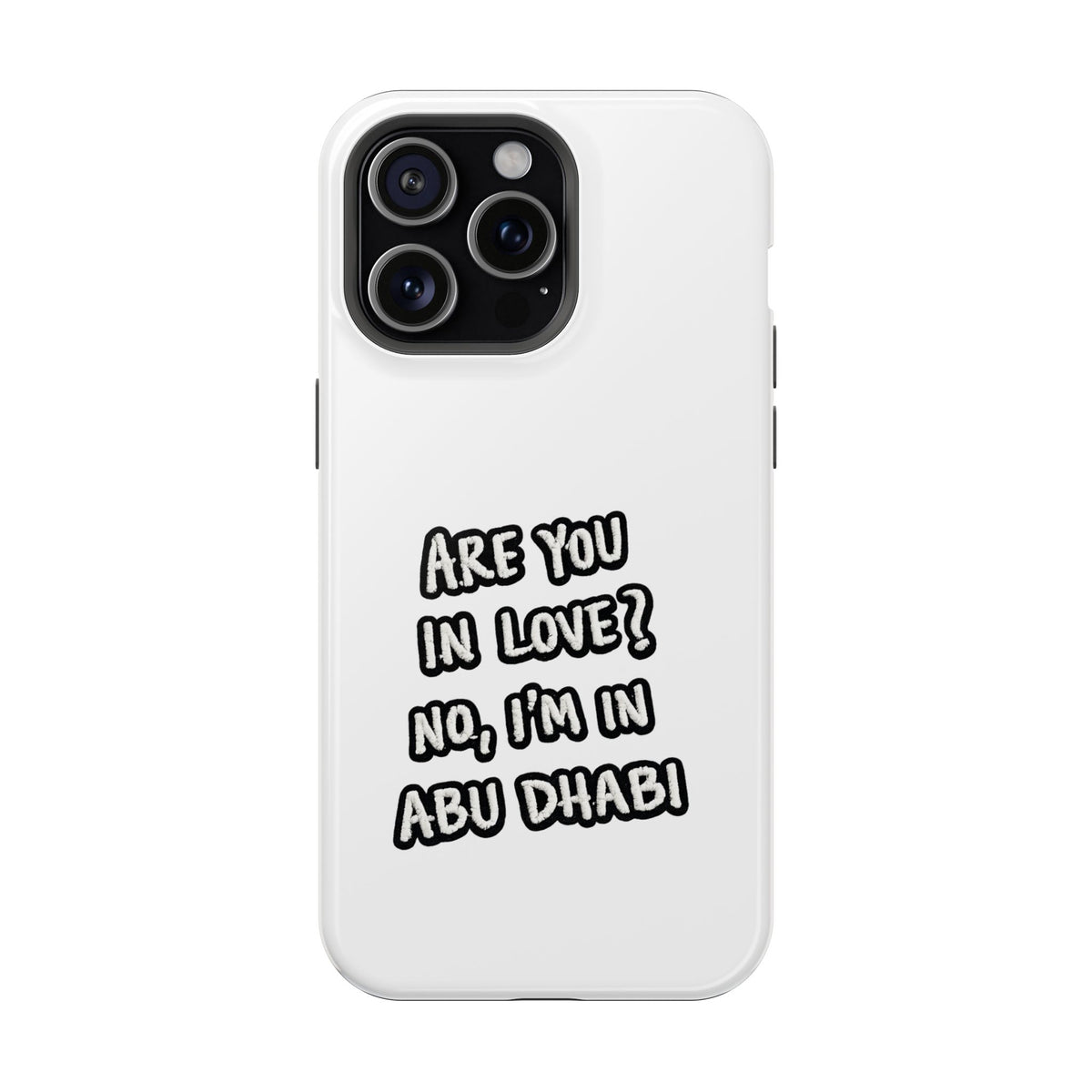 Abu Dhabi Love Magnetic Impact-Resistant Case