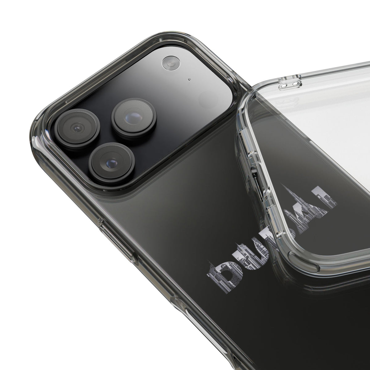 Dubai Skyline Clear Impact-Resistant Case