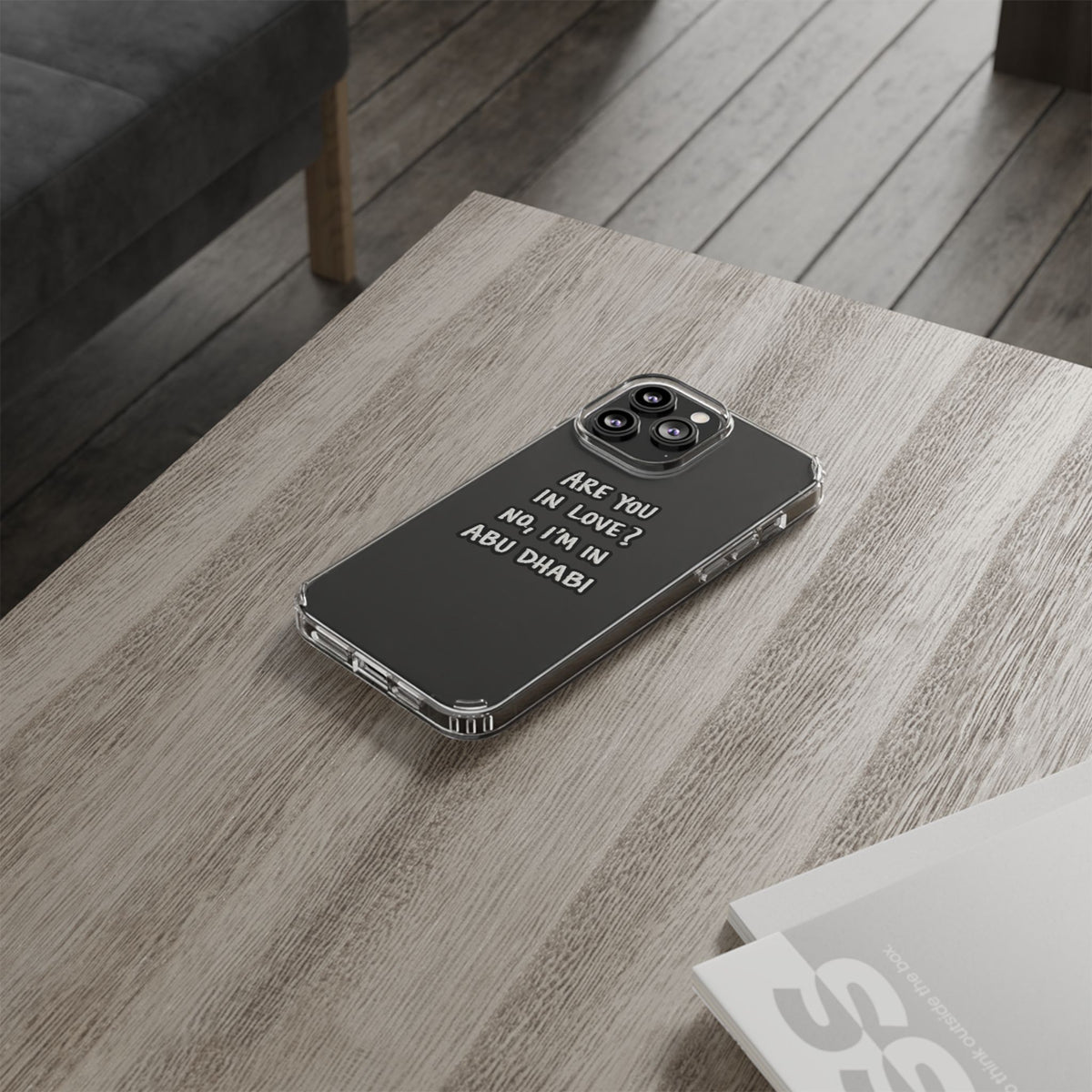 Abu Dhabi Love Clear Case
