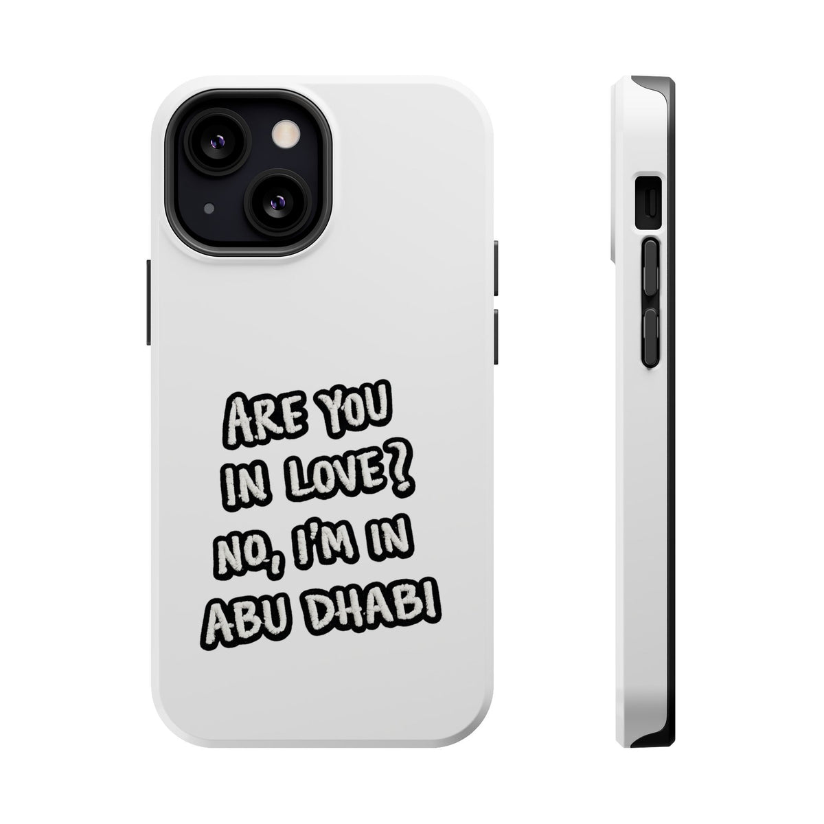Abu Dhabi Love Magnetic Impact-Resistant Case