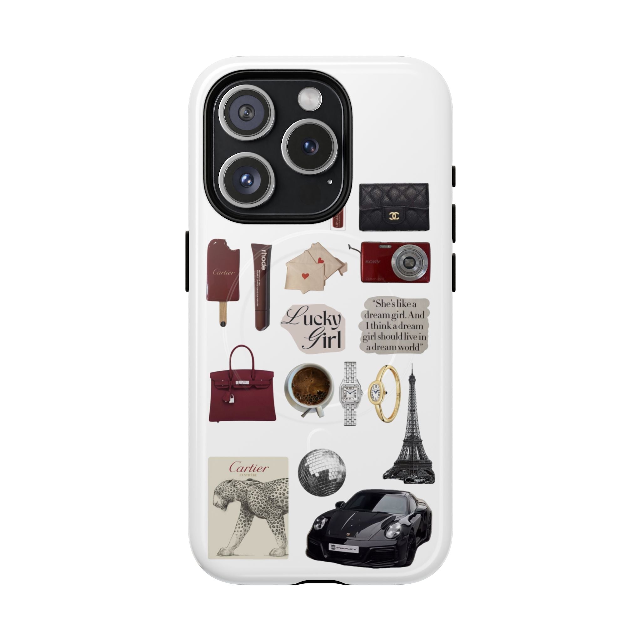 SAEVO Rouge Muse Magnetic iPhone Case