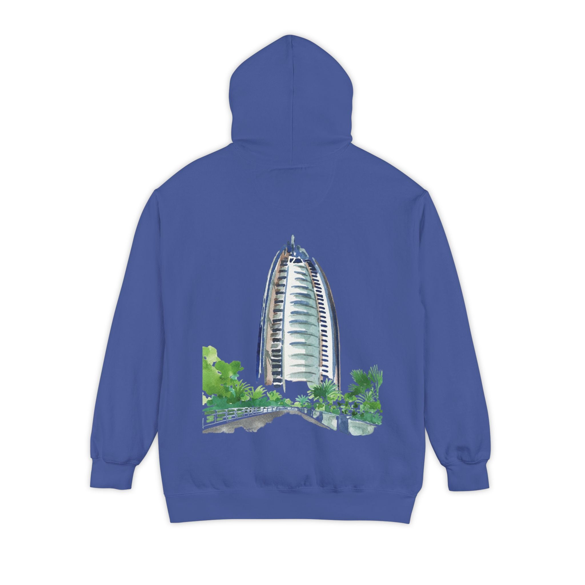 SAEVO Burj Al Arab Watercolor Hoodie