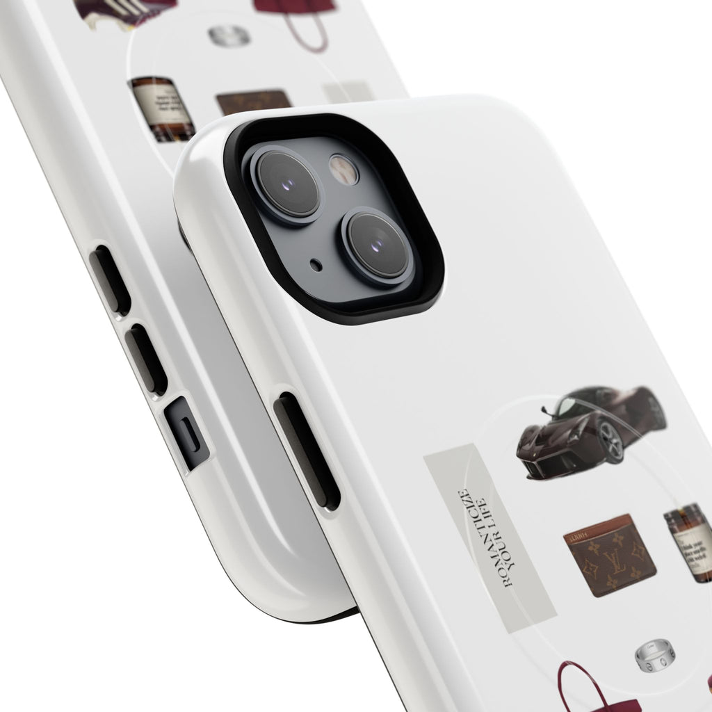 SAEVO Bordeaux Luxe Magnetic iPhone Case