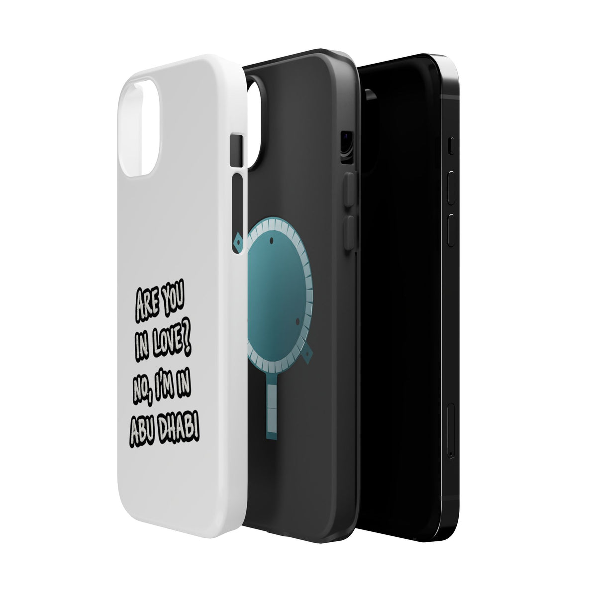 Abu Dhabi Love Magnetic Impact-Resistant Case