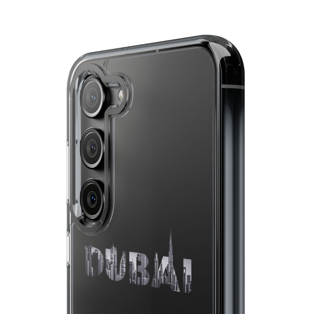 Dubai Skyline Clear Impact-Resistant Case