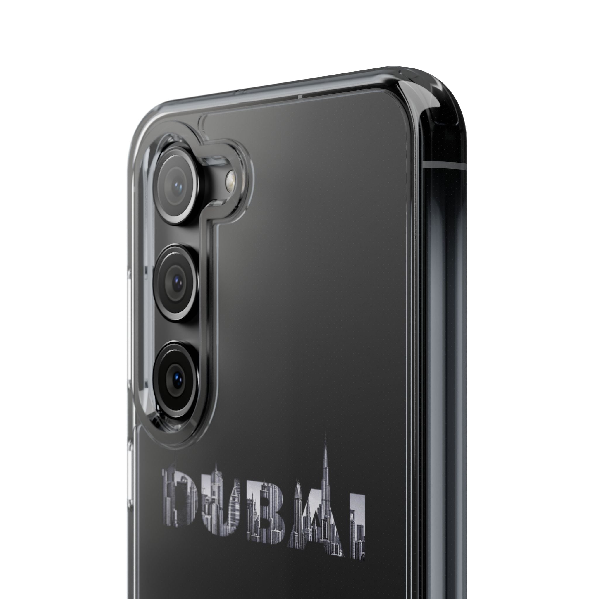 Dubai Skyline Clear Impact-Resistant Case