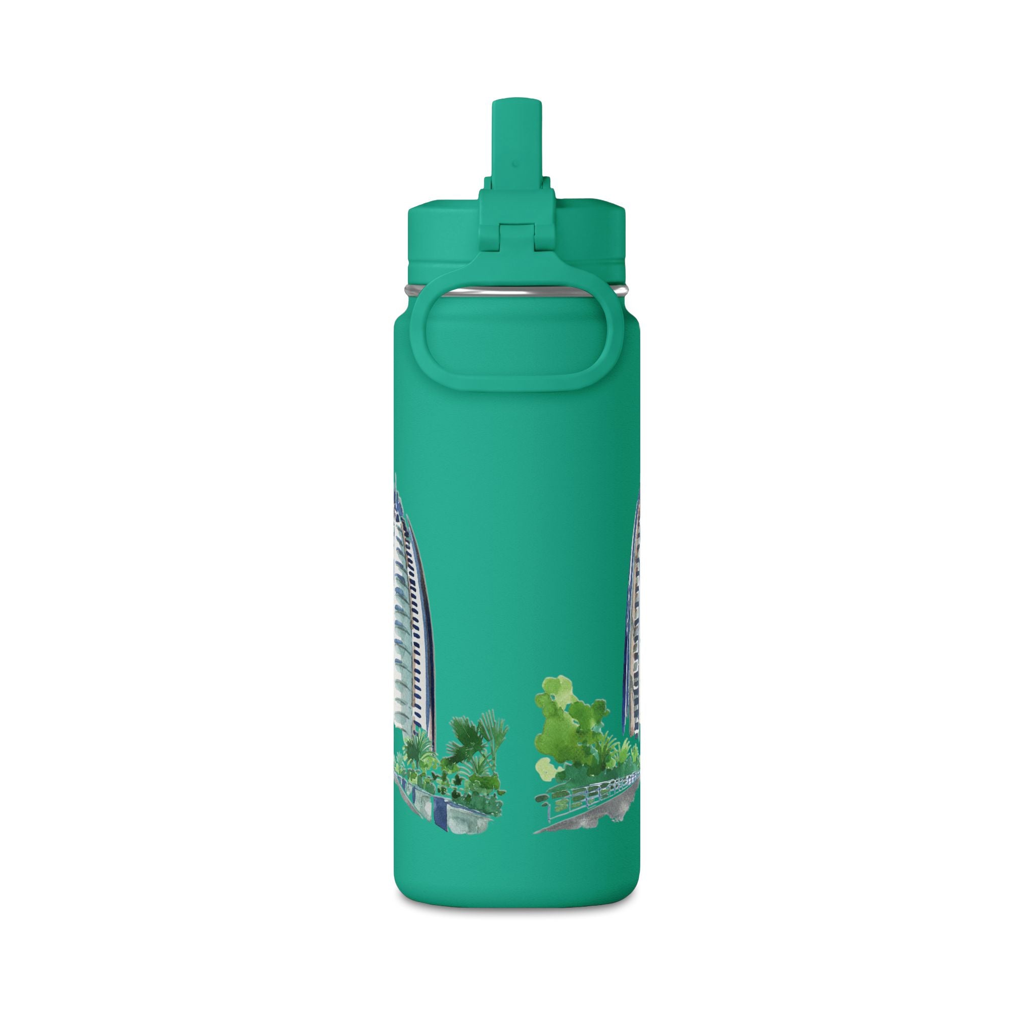SAEVO Burj Al Arab Watercolor Mini Water Bottle – 0.6L