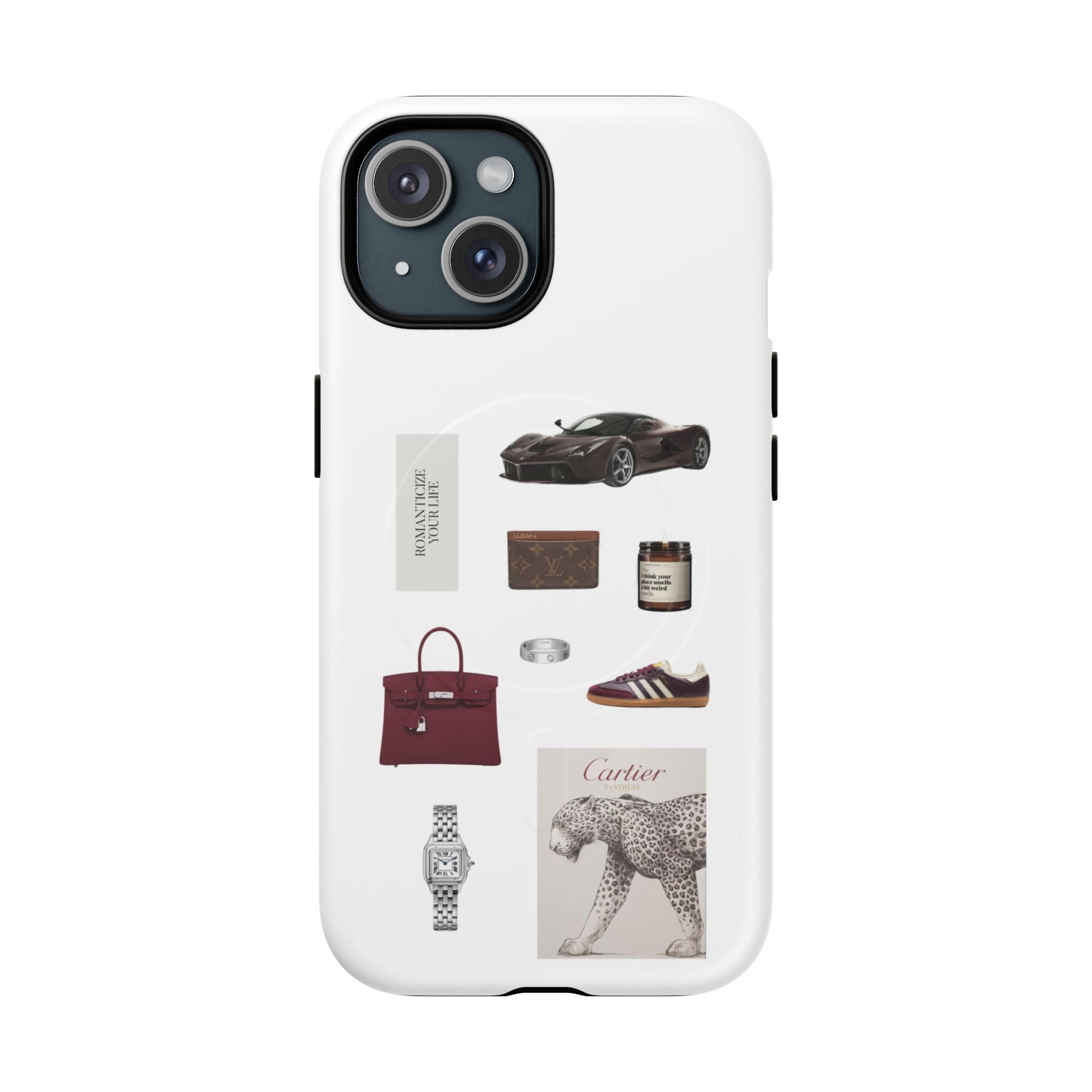 SAEVO Bordeaux Luxe Magnetic iPhone Case